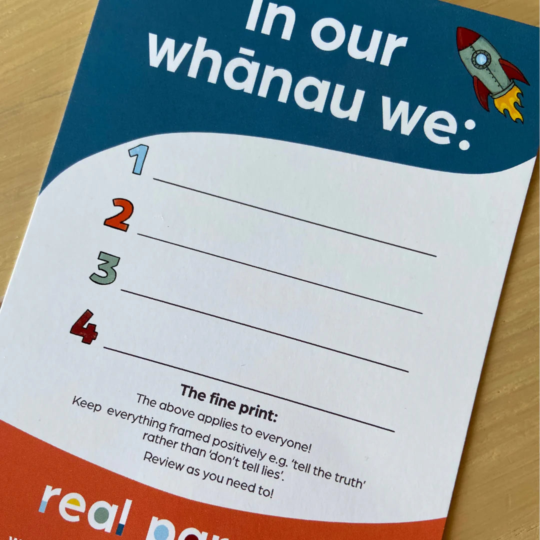 The Real Calm Bundle - Parenting Posters, Whānau Values and Breathing Card