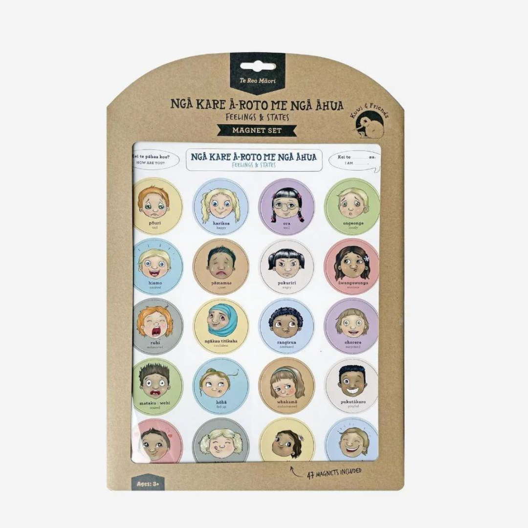 Kuwi and Friends Emotions Magnets
