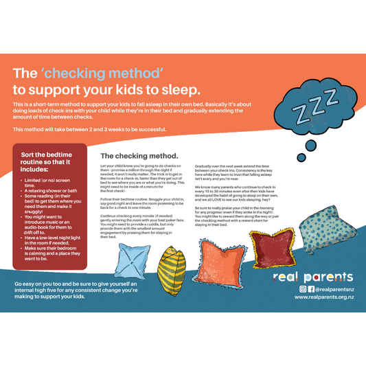 Sleep Training - The Checking Method