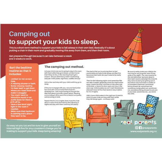 Sleep Training - The Camping Out Method