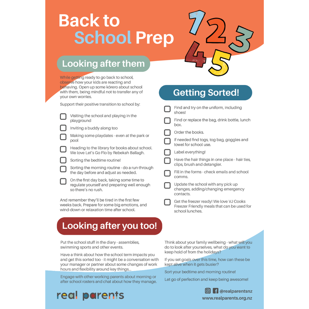 Back to School Prep - FREE PDF