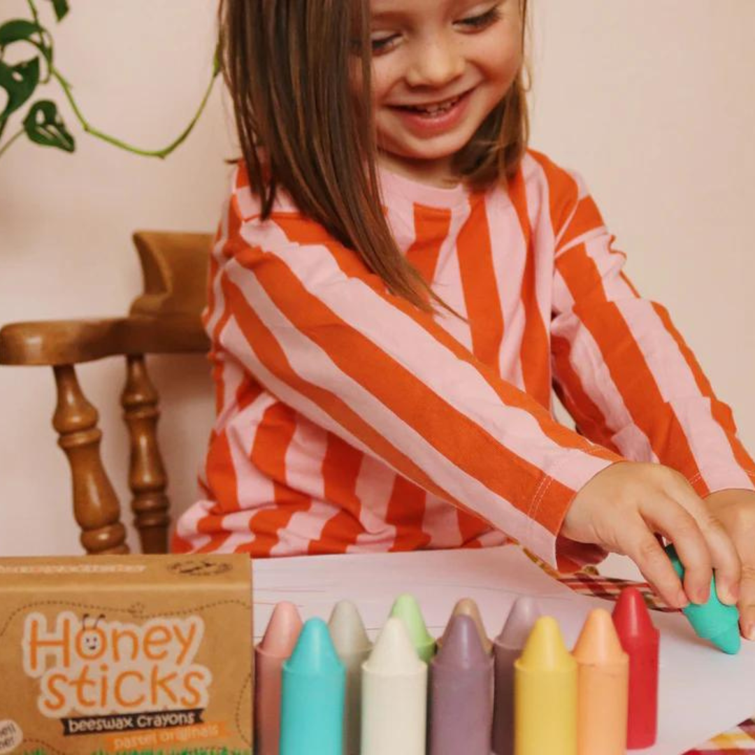 Honeysticks Originals - Pastel (best for toddlers and preschoolers)