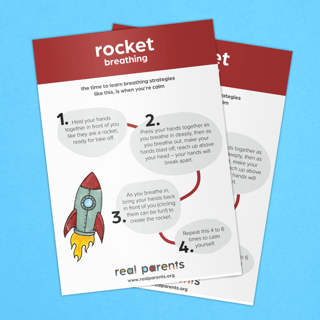 The Real Calm Bundle - Parenting Posters, Whānau Values and Breathing Card