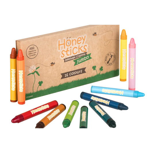 Honeysticks crayons - Jumbos (best for younger primary school kids)