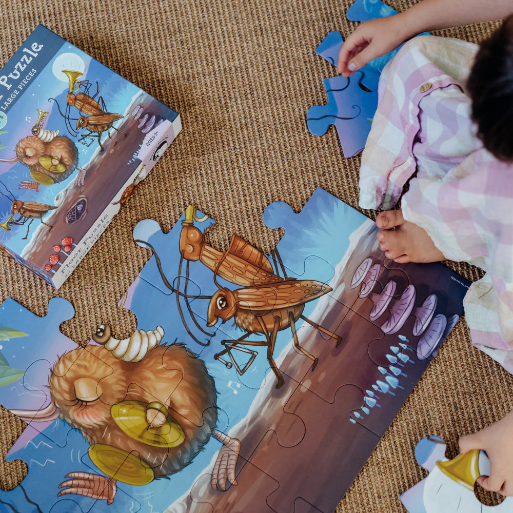 Kuwi the Kiwi - Kuwi's Huhu Harmony Floor Puzzle